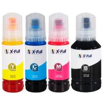 Kit 4x Tinta X-FULL para Epson T524 L15150 Corantes