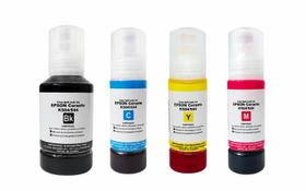 Kit 4x Tintas Compatíveis 504 544 Preto Colorido para L3110 L3150 L4150 L4260 Kit 4x Tintas Compatíveis 504 544 Preto Colorido para L3110 L3150 L4150 L4260