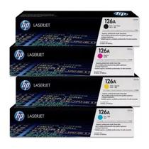 Kit 4x Toner 126A CP1025 CP1020 M175A B+C+Y+M