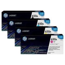 Kit 4x Toner 650A M750DN M750 CP5525 CP5525DN I BK+C+Y+M