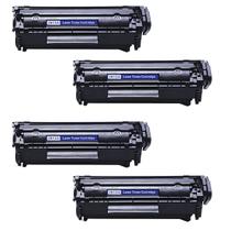 Kit 4x Toner Compatível HP 12A Q2612A HP1010 HP1020 HP1022 Kit 4x Toner Compatível HP 12A Q2612A HP1010 HP1020 HP1022