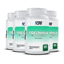 Kit 4x Treonina de Magnésio (60 cápsulas) - PRO LIFE