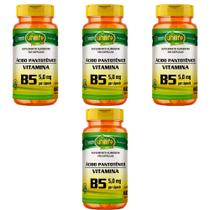 Kit 4x Vitamina B5 Ácido Pantotênico 4x60 cápsulas Unilife