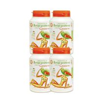 Kit 4x Vitamina Betacaroteno 500mg 100 Cps - CHAMEL