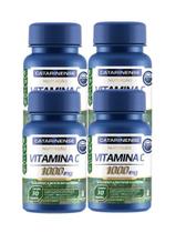 Kit 4x Vitamina C 30 Comprimidos 1000mg - Catarinense