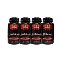 Kit 4x Vitamina Cafeína 200mg 60 Cápsulas - CHAMEL