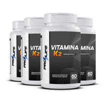 Kit 4x Vitamina K2 Menaquinona 7 60 cápsulas PRO LIFE Kit 4x Vitamina K2 Menaquinona 7 60 cápsulas PRO LIFE