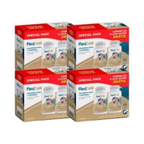 Kit 4x Vitamina Pack com 2 Flexigold 60 cps - HERBAMED