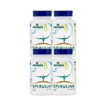Kit 4x Vitamina Spirulina 550mg 100 Cps - CHAMEL