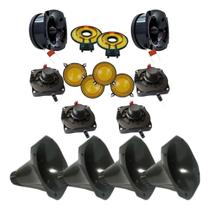 Kit 4x2 driver tweeter unlike 400 + cornetas reparos