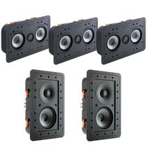 Kit 5.0 Monitor Audio Trimless Caixas Acústicas de Embutir 3x CP-WT140LCR + 2x CP-WT150 Kit 5.0 Monitor Audio Trimless Caixas Acústicas de Embutir 3x CP-WT140LCR + 2x CP-WT150