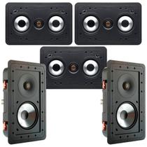 Kit 5.0 Monitor Audio Trimless Caixas Acústicas de Embutir 3x CP-WT240LCR + 2x CP-WT260 Kit 5.0 Monitor Audio Trimless Caixas Acústicas de Embutir 3x CP-WT240LCR + 2x CP-WT260