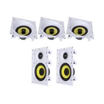 Kit 5.0 para Home Theater JBL 3 Ci6SA Plus + 2 Ci6R Plus Kit 5.0 para Home Theater JBL 3 Ci6SA Plus + 2 Ci6R Plus