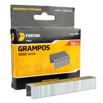 Kit 5.000 Grampos de Grampeador Tapeceiro 6mm 8mm 10mm 12mm 14mm Profissional Fertak