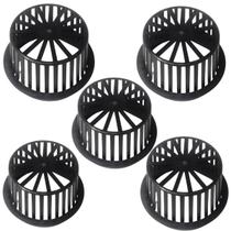 Kit 5 Abacaxi Ralo Anti Entupimento 150mm Plástico para Calhas Kit 5 Abacaxi Ralo Anti Entupimento 150mm Plástico para Calhas