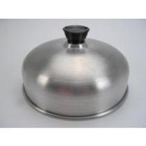 Kit 5 Abafadores Lanche Hamburguer Alimentos Aliminio 15 Cm