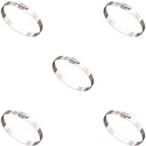 Kit 5 Abraçadeira Aço Inox Flexil Suprens 127x146 5 3/4" Kit 5 Abraçadeira Aço Inox Flexil Suprens 127x146 5 3/4"