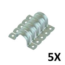 Kit 5 Abraçadeiras De Metal Tipo U 3/4 Polegadas Kit 5 Abraçadeiras De Metal Tipo U 3/4 Polegadas