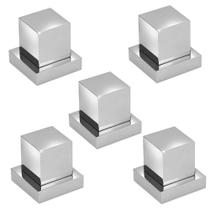 Kit 5 Acabamentos Registro Quadrado 1/2 Ou 3/4 100% Metal Kit 5 Acabamentos Registro Quadrado 1/2 Ou 3/4 100% Metal