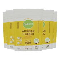 Kit 5 Açúcar de coco natural Qualicôco 100g Kit 5 Açúcar de coco natural Qualicôco 100g