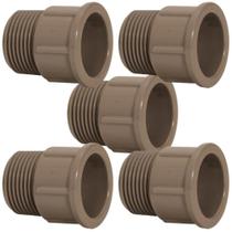 Kit 5 adapt curto sold 20mmx1/2" plastubos 96006