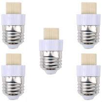 Kit 5 adaptador receptaculo bocal soquete de e27 para g9
