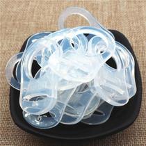 Kit 5 Adaptadores Para Chupeta Sem Alça Serve Para Mam Nuk Cor Transparente