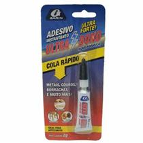 Kit 5 adesivo instantâneo cola rápido ultra bond 2g - garin