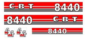 Kit 5 Adesivos Compatível CBT 8440 4x4 UV Kit 5 Adesivos Compatível CBT 8440 4x4 UV