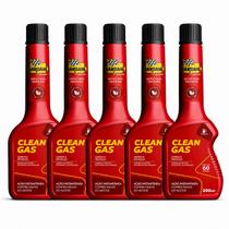 Kit 5 Aditivo Bardahl Clean Gas Combustível Gasolina 200ml Kit 5 Aditivo Bardahl Clean Gas Combustível Gasolina 200ml
