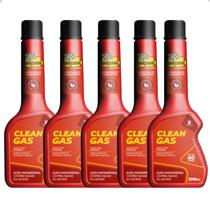 Kit 5 Aditivo Bardahl Clean Gas Combustível Gasolina 200ml Kit 5 Aditivo Bardahl Clean Gas Combustível Gasolina 200ml