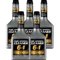 Kit 5 Aditivo Combustível Bardahl 6 em 1 Fuel Cleaner 500ml Limpeza Completa Descarbonizante para Motor Flex Gasolina Etanol