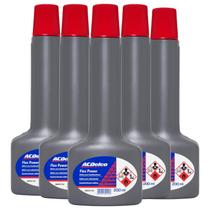 Kit 5 Aditivo de Combustível ACDelco 200ml Limpa Injeção