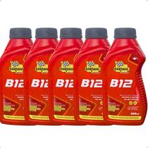 Kit 5 Aditivo Óleo Motor Bardahl B12 Plus 500ml Condicionador Metais Reduz Atrito Proteção Máxima Gasolina Etanol GNV Kit 5 Aditivo Óleo Motor Bardahl B12 Plus 500ml Condicionador Metais Reduz Atrito Proteção Máxima Gasolina Etanol GNV