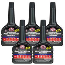 Kit 5 Aditivo Stp Fuel Injector Cleaner Super Concentrado
