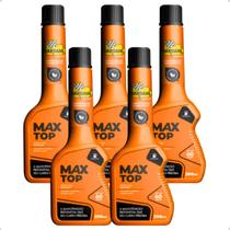 Kit 5 Aditivos Combustível Gasolina Bardahl Max Top 200ml