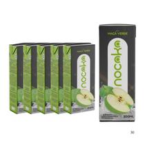 Kit 5 Água de Coco Nocoko Sabor Maçã Verde 200ml
