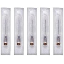 Kit 5 Agulha Descartável BD Estéril 0,70mm x 30mm 22G com 1 Unidade Kit 5 Agulha Descartável BD Estéril 0,70mm x 30mm 22G com 1 Unidade