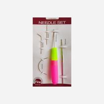 Kit 5 Agulhas Colocação de Cabelo - Método Crochet Braid