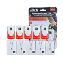 Kit 5 Alarme Campainha Banheiro Emergência Idoso Pcd S/ Fio