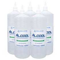 Kit 5 Álcool Isopropilico 1L - 99,8% PCI Limpeza Eletrônica, Placas e Circuitos Kit 5 Álcool Isopropilico 1L - 99,8% PCI Limpeza Eletrônica, Placas e Circuitos