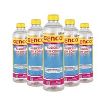 Kit 5 Algicida Sem Cobre Genpool 1L Genco Piscina Spas