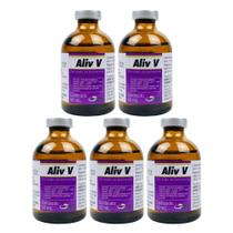 Kit 5 Aliv V Agener União - 50 Ml Expectorante Mucolítico