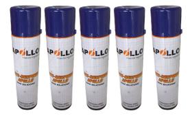 KIT 5 Anti Respingo Solda Sem Silicone 400ml Incolor Apollo 250g