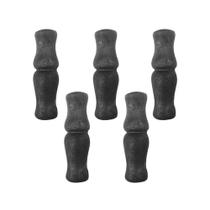 Kit 5 Anueto de Ferro Fundido N04 para Grade Portão e Muro Elemento Decorativo Fundição Jodoal