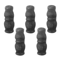 Kit 5 Anueto Ferro Decoração Grade Muro Portão 05Pol N02 8Cm. - alta durabilidade