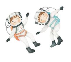 Kit 5 Aplique Papel Decoupage Astronautas Apm4-442 4cm Litoarte
