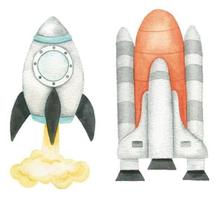 Kit 5 Aplique Papel Decoupage Foguetes Apm4-443 4cm Litoarte