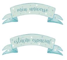 Kit 5 Aplique Papel Decoupage Tags Meu Universo Apm4-444 4cm Litoarte