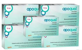 KIT 5 Apoquel Dermatológico 16 mg - 20 Comp. - Zoetis